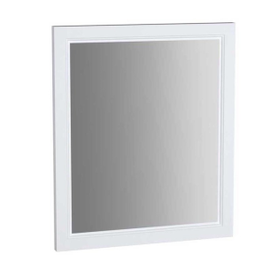 VitrA Valarte Aydınlatmalı Düz Ayna 65 cm Mat Beyaz 62213