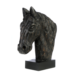 Vitale Horse Siyah At Biblo 45 cm AK.IT0150