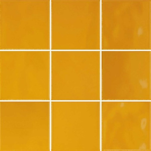 VitrA 10x10 Retromix Fon Amber Sarı Parlak Duvar Karosu K94842380001VTE0 (1 m2 )